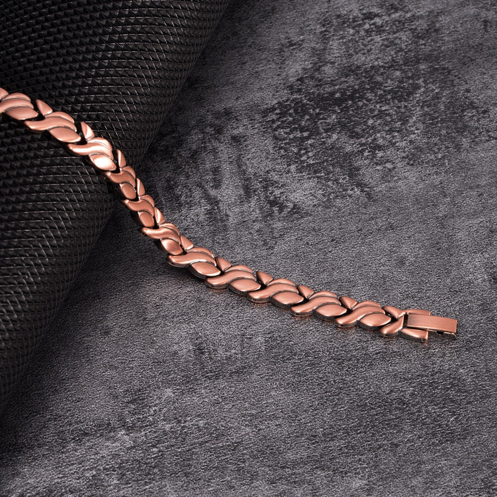 Copper Byzantine Bracelet for Women, Her Annive... - Folksy